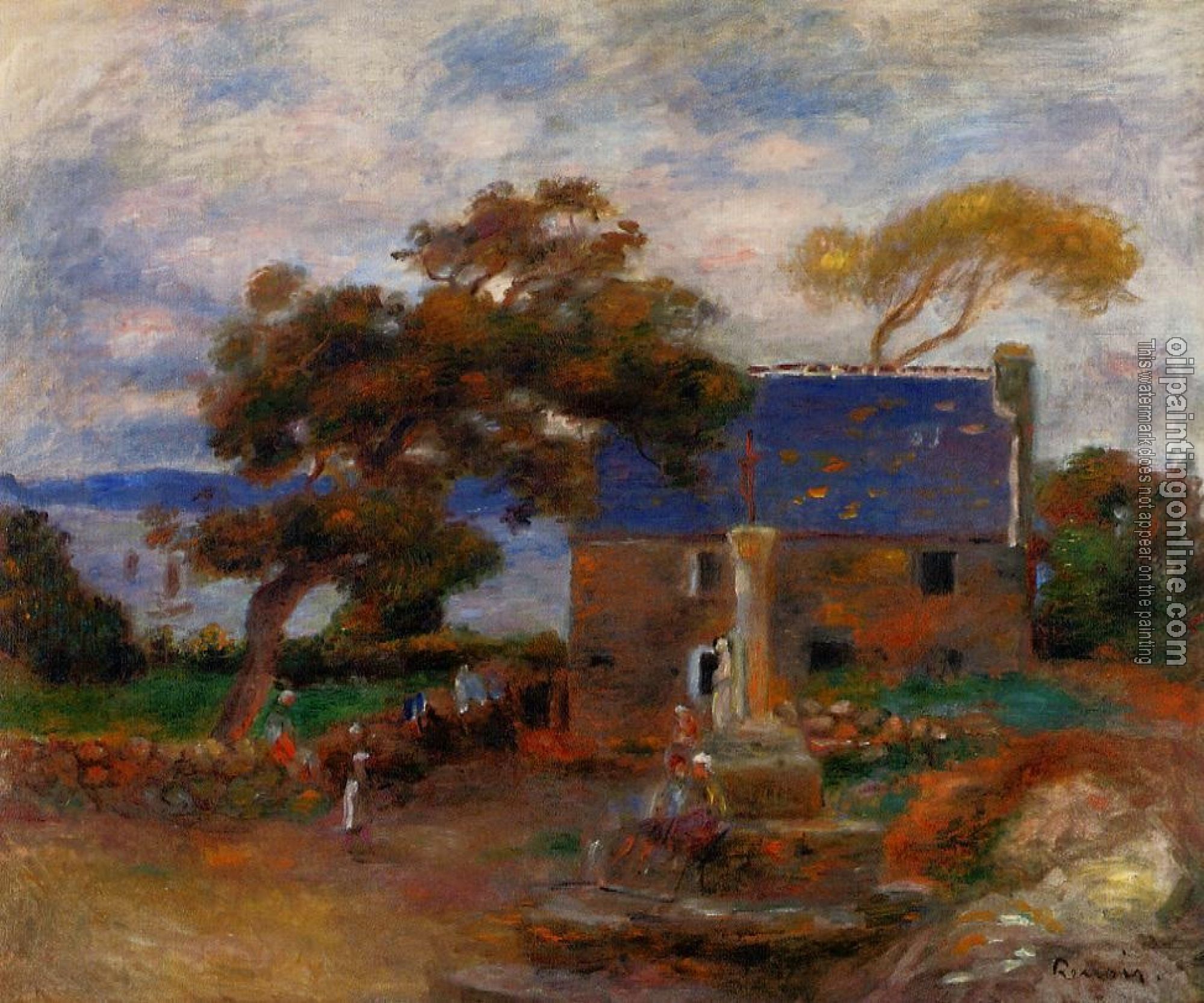 Renoir, Pierre Auguste - Treboul, near Douardenez, Brittany